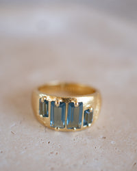 Kate Ring * Iolite hydro * Gold Plated * BJR356