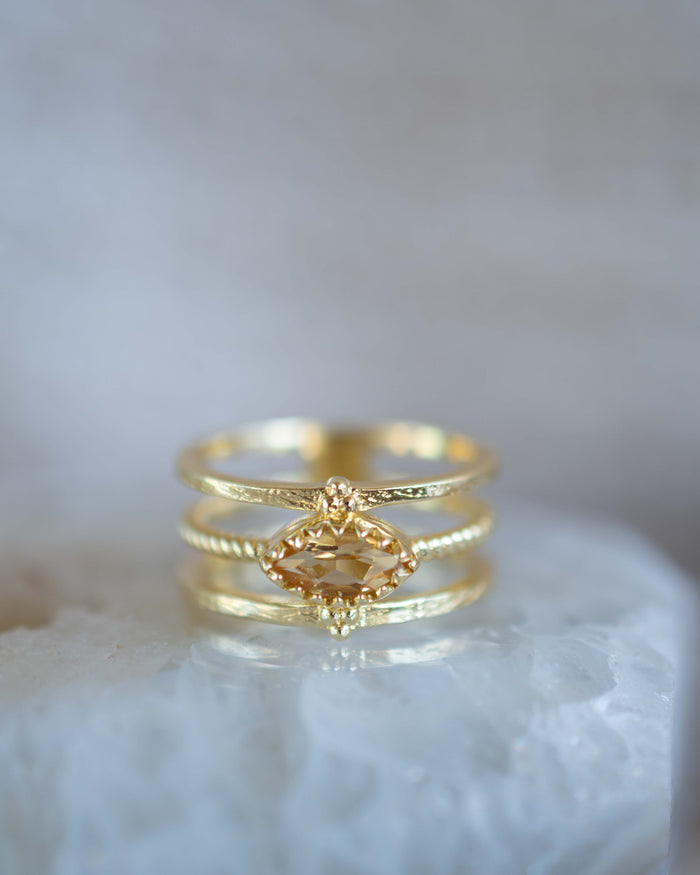 Helena Ring • Yellow Topaz