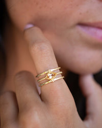 Helena Ring • Yellow Topaz