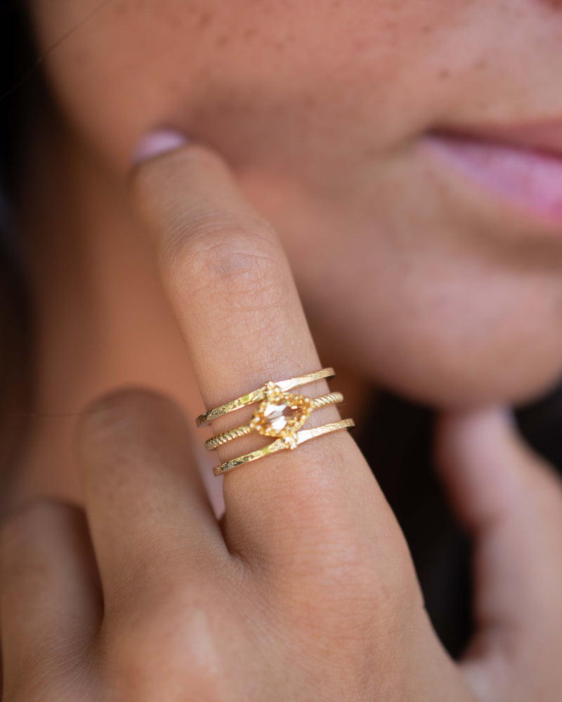 Helena Ring • Yellow Topaz