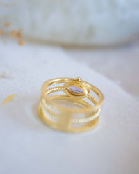 Helena Ring • Yellow Topaz
