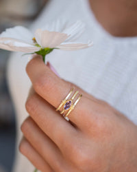 Helena Ring • Amethyst