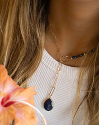 Mikki Lapis Lazuli * Gold Vermeil or Sterling Silver * BJN052