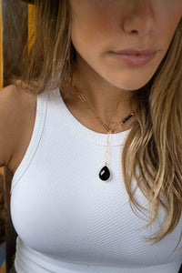 Mikki Black Onyx * Gold Vermeil or Sterling Silver * BJN053