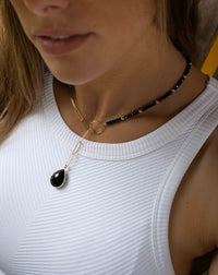Mikki Black Onyx * Gold Vermeil or Sterling Silver * BJN053