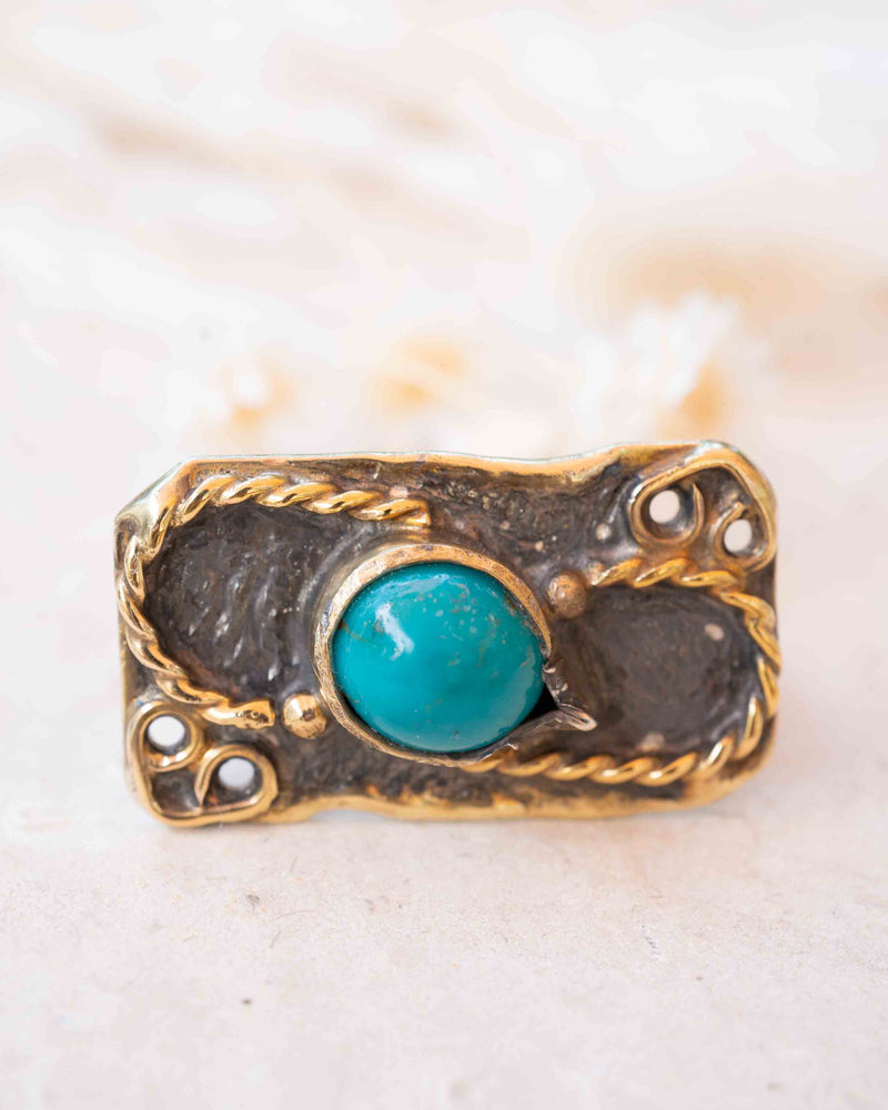Linie Ring * Turquoise * Sterling Silver 925 *SBJR060