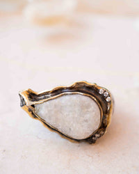 Luluy Ring * Rough Chalcedony * Sterling Silver 925 *SBJR061