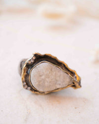 Luluy Ring * Rough Chalcedony * Sterling Silver 925 *SBJR061