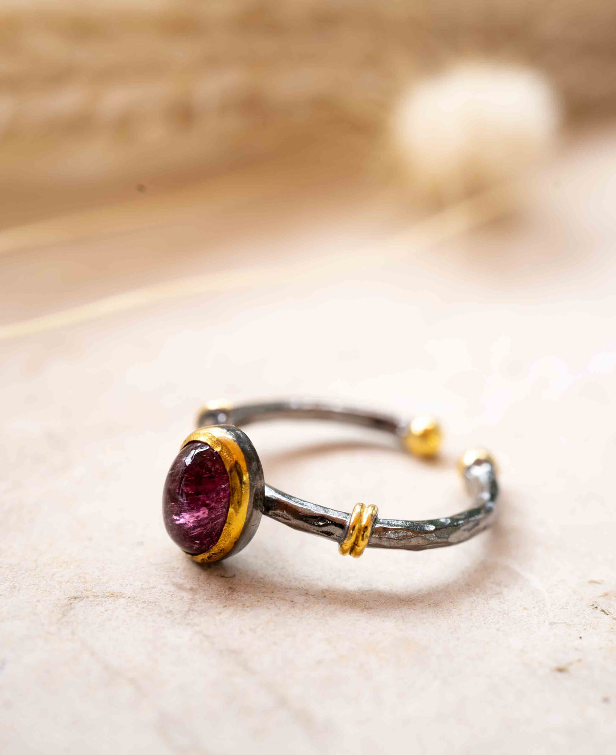 Suli Ring * Tourmaline * Sterling Silver 925 *SBJR067