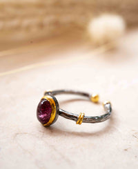 Suli Ring * Tourmaline * Sterling Silver 925 *SBJR067