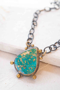 Ermak Necklace* Turquoise * Sterling Silver 925 *SBJN001