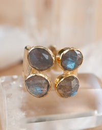 Lassy Ring * Labradorite * Gold Vermeil * BJR233