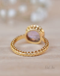 Marcela Ring * Amethyst * Gold Plated 18k * SBJR111