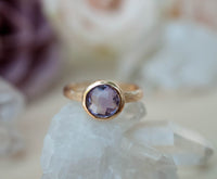 Leticia Ring * Amethyst hydro * Gold Plated 18k * SBJR121