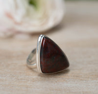 Bloodstone * Sterling Silver 925 * SBJR032