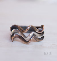 Beren Ring  * Sterling Silver 925 & Bronze * SBJR025