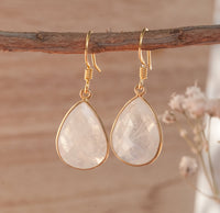 Celina Earrings * Moonstone * Gold Vermeil * BJE143-4
