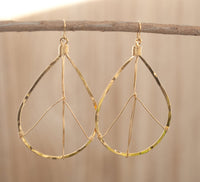 Frida Earrings * Gold Plated 18k or Silver Plated * BJE145