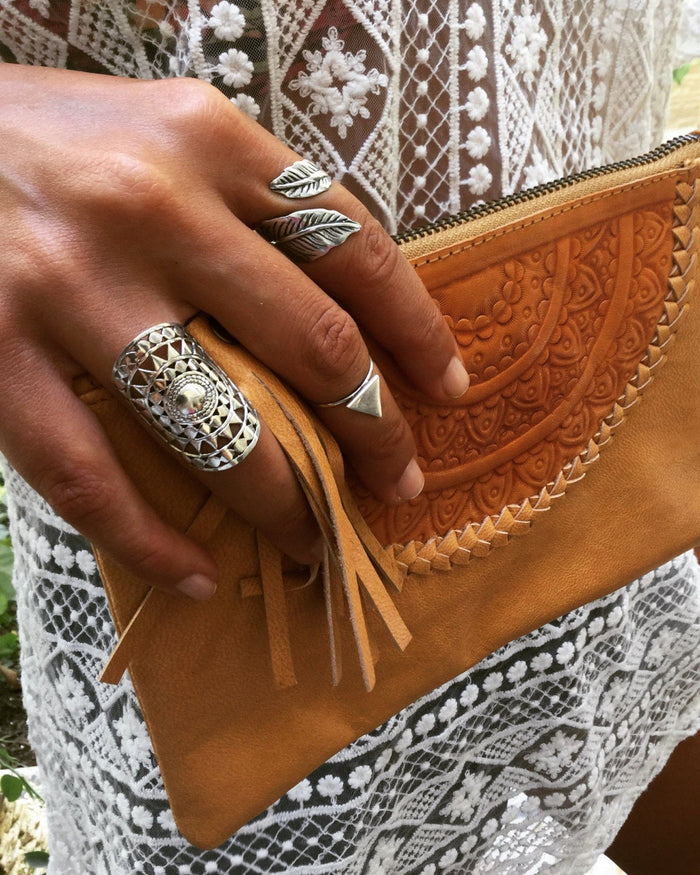 Mandala Sterling Silver Ring * Statement Ring * Large * Wide * Filigree * Handmade * Boho * Hippie *Jewelry* Bycila* Gift for Her BJR192