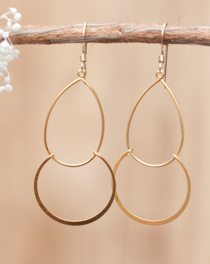 Kiara Earrings * Gold Plated 18k * BJE040