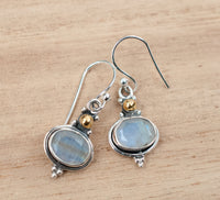 Enri Earrings * Moonstone * Sterling Silver 925 * BJE034