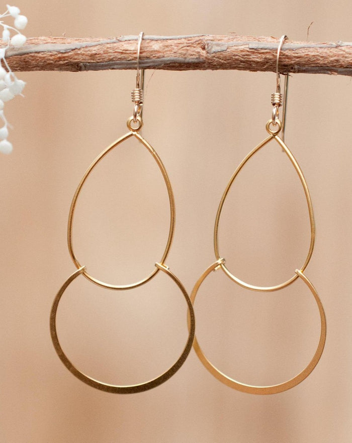 Kiara Earrings * Gold Plated 18k * BJE040