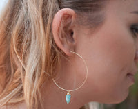 Amelia Earrings * Amazonite * Gold Filled or Sterling Silver 925 * BJE150A