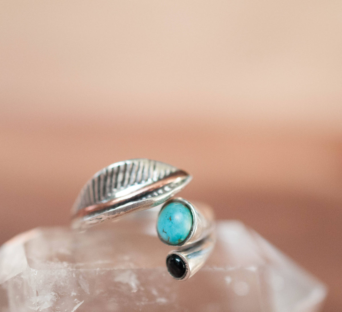 Turquoise Ring * Sterling Silver 925* Statement * Gemstone * Adjustable Turquoise * Organic * Ocean * Blue * Natural* Handmade BJR232