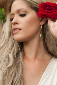 Camila Earrings * Labradorite * Gold Plated 18k * BJE084