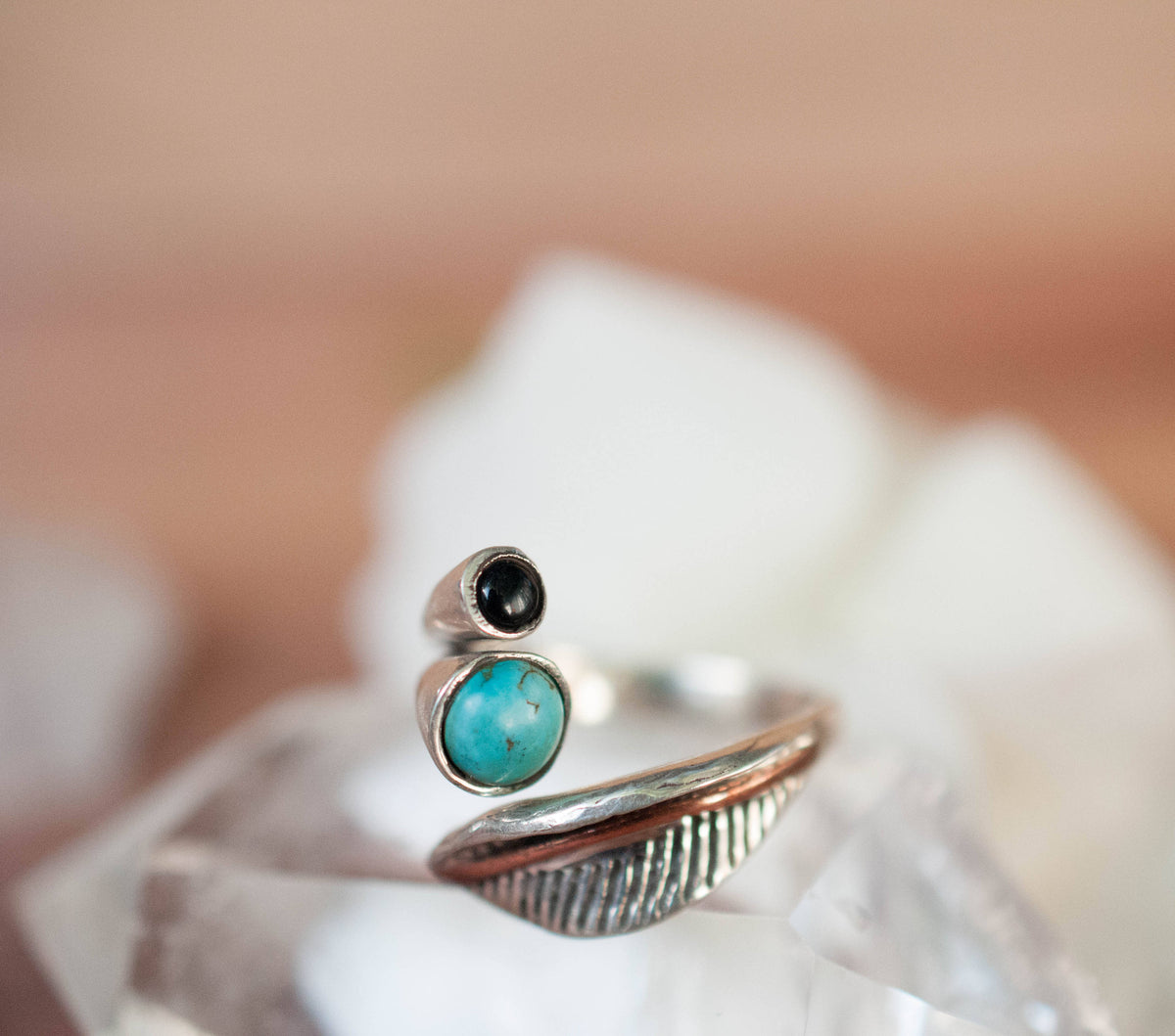 Turquoise Ring * Sterling Silver 925* Statement * Gemstone * Adjustable Turquoise * Organic * Ocean * Blue * Natural* Handmade BJR232