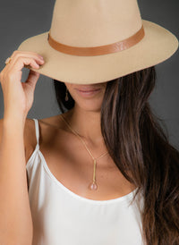 Sandy Necklace * Labradorite * Rose Quartz * Moonstone * Aqua Chalcedony * Gold Vermeil * BJN015