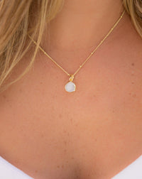 Ana Necklace * Moonstone * Gold Vermeil * BJN009