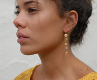 Sonia Earrings * Moonstone * Gold Plated 18k * BJE078