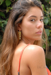 Nicole Earrings * Gold Plated 18k * BJE148