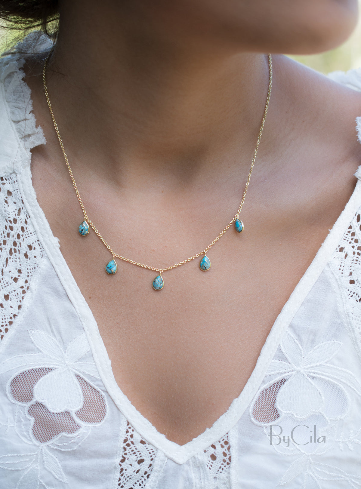 Ava Necklace * Moonstone * Gold Plated 18k * BJN038