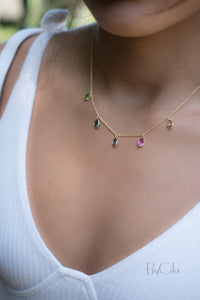 Ava Necklace * Moonstone * Gold Plated 18k * BJN038
