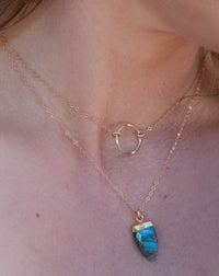 Labradorite Necklace * Gold Filled * Handmade * Stackable * Gemstone * February Birthstone * Gift for Her* Bohemian*Boho* Hippie Chic BJN072