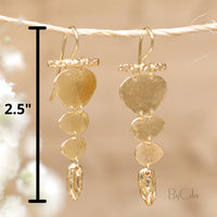 Nicole Earrings * Gold Plated 18k * BJE148