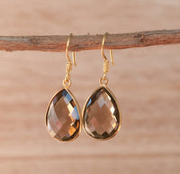 Celina Earrings * Lapis Lazuli * Gold Vermeil * BJE143-11