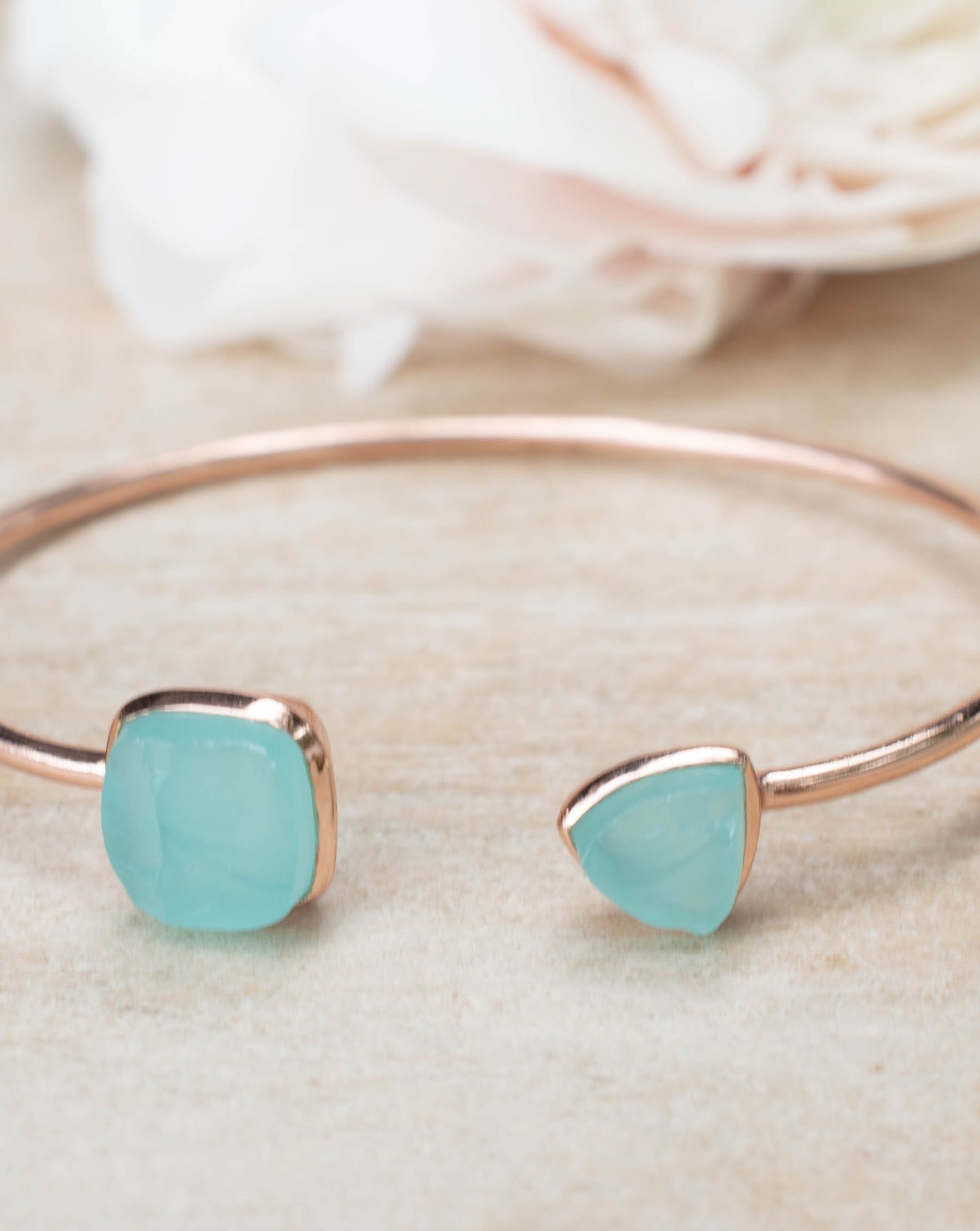 Chalcedony bangle discount