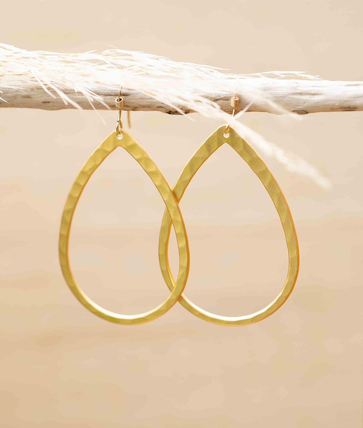 Gold Plated Earrings * Gold Filled Earwire * Geometric * Tear Drop * Handmade * Dangle * Gift for Her *Jewelry *Bycila *Thin * BJE170