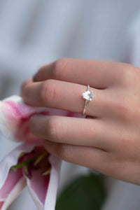 White Topaz Sterling Silver Ring * Wedding * Engagement * Handmade * Statement * Bycila *Boho *Hippie * Bridal * Bridesmaid * BJR070