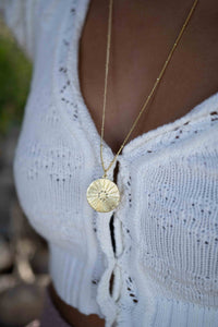 Long Necklace *Dotted Chain *  Gold Plated  *Handmade* Layered * Modern * Trend * BJN116