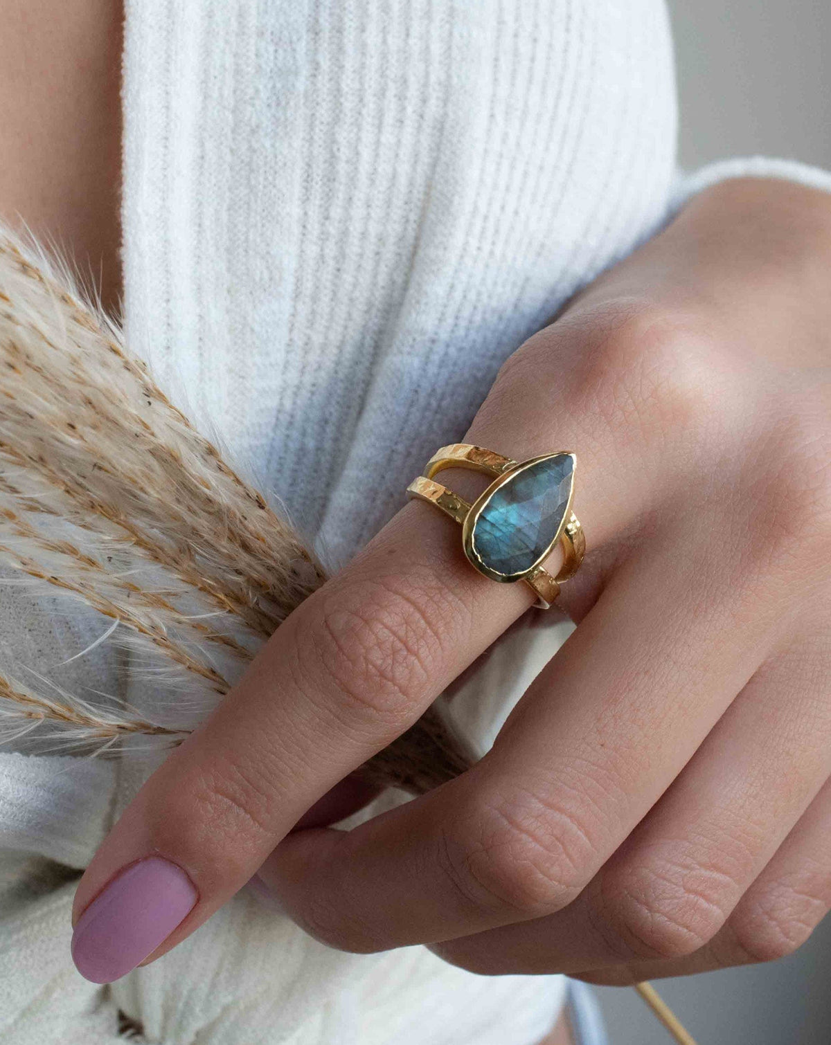 Labradorite Rings Women