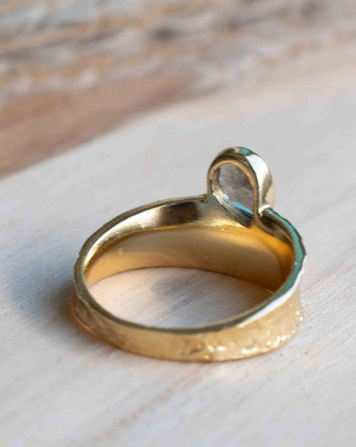 Rainbow Labradorite Ring * Gold Ring * Gemstone * Gold Plated * Statement *Bridal *Wedding * Natural *Handmade * BJR291