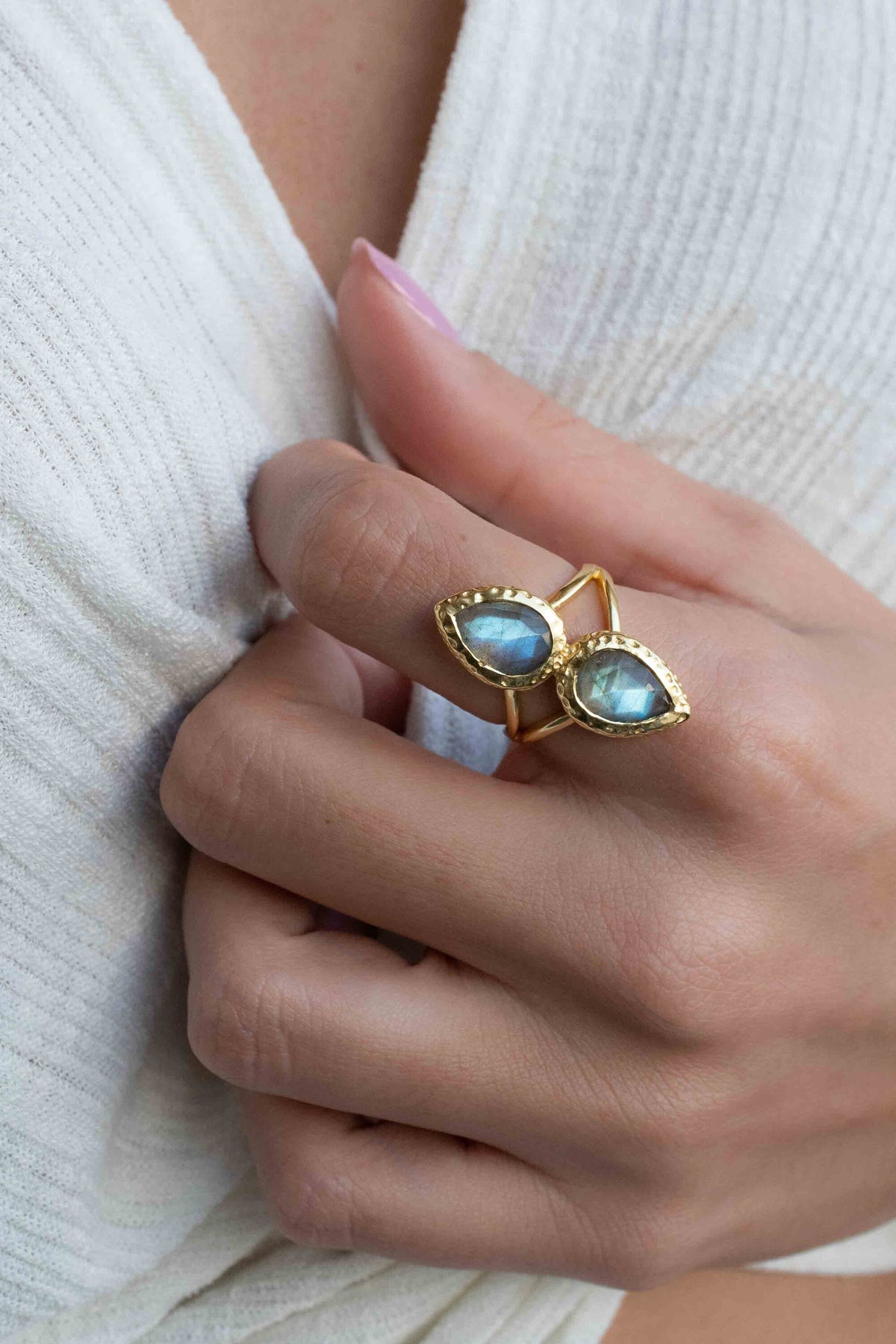 Labradorite Rings