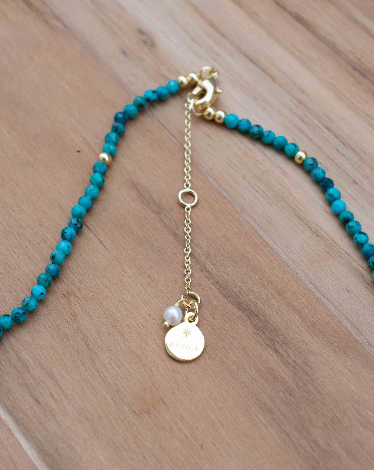 Turquoise, Labradorite and Rose Quartz Necklace* Gold Plated * Handmade * Layered * Gemstone * Birthstone * Gift for Her *BJN178