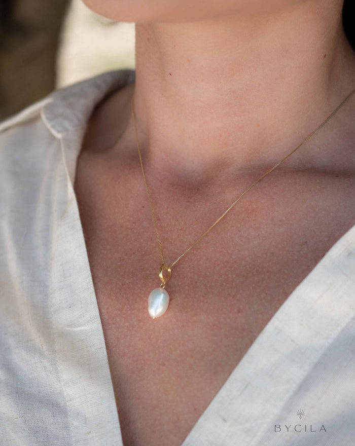 Mother of pearl Necklace * Boho Necklace * Minimalist * Layered * Modern * Layered * BJN191