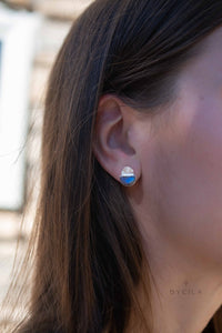 Bellinha Earrings * Labradorite * Gold Plated 18k * BJE157A