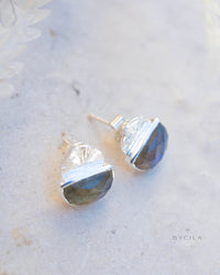 Bellinha Earrings * Labradorite * Gold Plated 18k * BJE157A